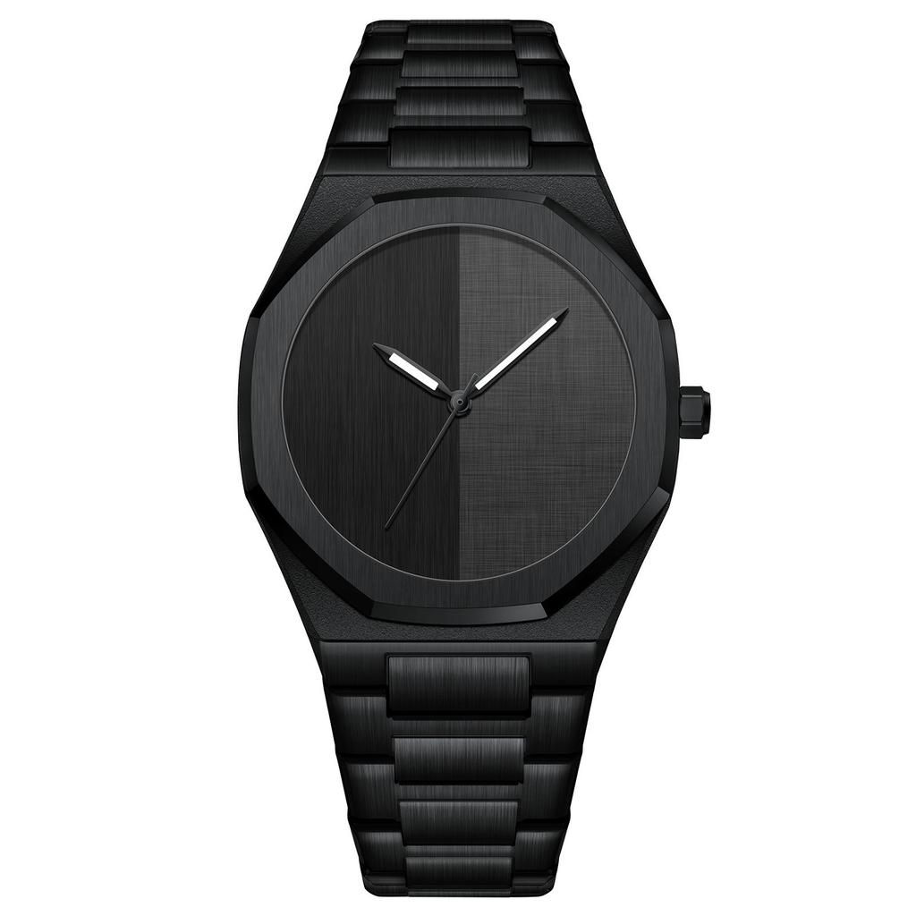Strictly Selected Fashion Big Gold Watch Octagonal Watch Oak Men'S Royal Watch Steel Belt Quartz Watch