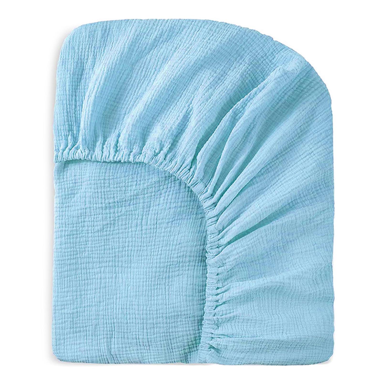 

Удобные простыни из хлопка, мягкие и дышащие, детская кроватка, простыни на резинке, колыбель, чехол для матраса для младенцев 7