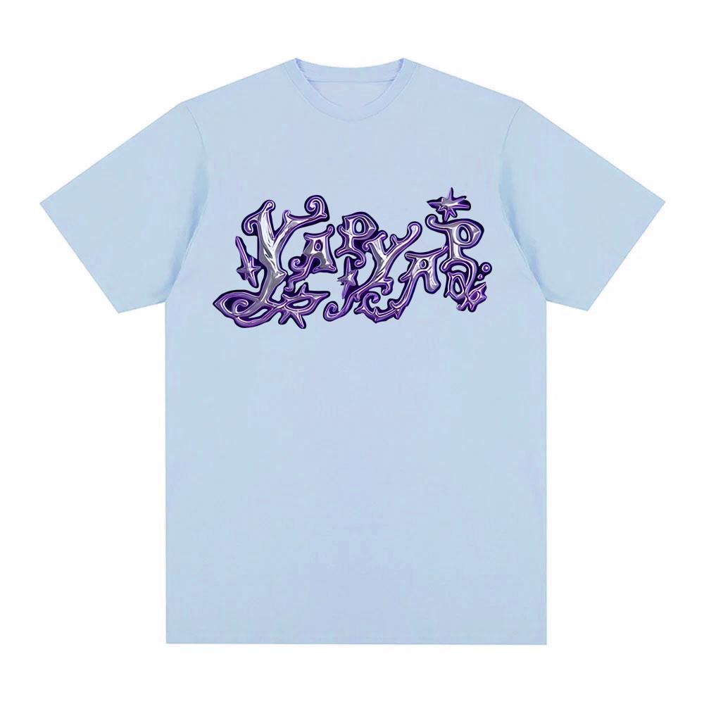 YAPYAP Logo TEE 2026 New Style GAME Print T-shirt Comic 100% Cotton Comfortable Round Neck Short Sleeve Tops