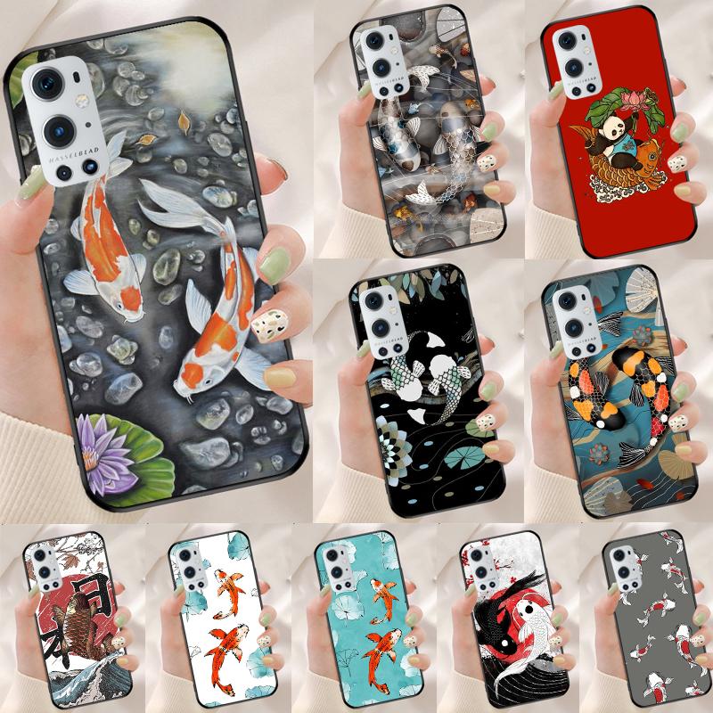 Koi Carp Fish Yin Yang For Realme 13 12 10 11 14 Pro Plus GT 6 5 6T GT7 Pro C55 C53 C51 C21Y C25S C75 C67 C61 Case