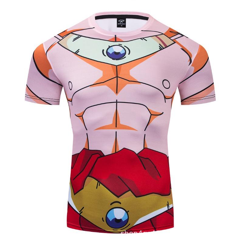 

Футболка с 3D-цифровой печатью персонажей Мстителей, косплей 6XL