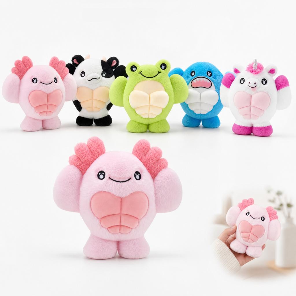 Novelty Plush Stuffed Animal Toy - Soft Cuddly Doll for Kids, Great Gift Idea