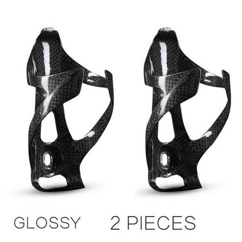 

Держатель для стакана для воды для велосипеда Карбоновая клетка MTB Полное углеродное волокно Дорожный горный велосипед Держатель для бутылки с водой Держатель для бутылки для дорожного велосипеда чёрный