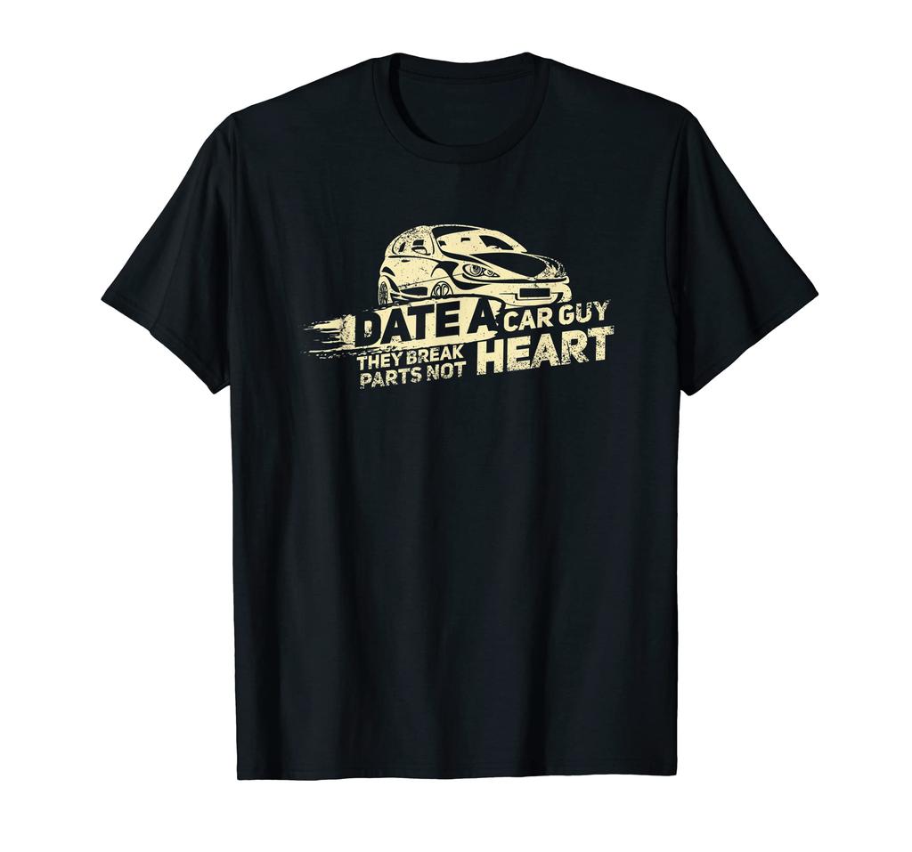 Date A Car Guy Terebreak Parts No Heart Car Guy Turbo - - T-Shirt