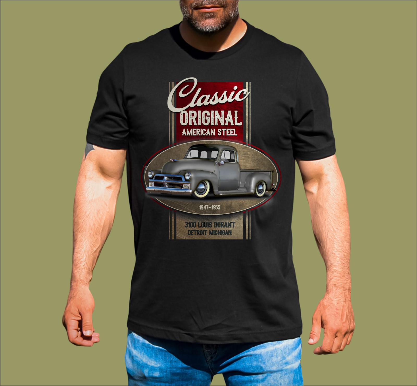 CHEVY PICKUP AMERICAN STEEL T-SHIRT XXXXL