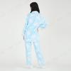 SAZAC Cinnamoroll Flannel Pajama Long Sleeve and Loungewear Women's Set, Pants, (Sax/L/SAN1868)