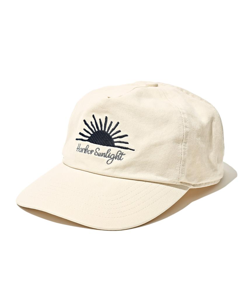 PARTIMENTO Vtg Washed Renewal Sunlight Ball Cap Ivory