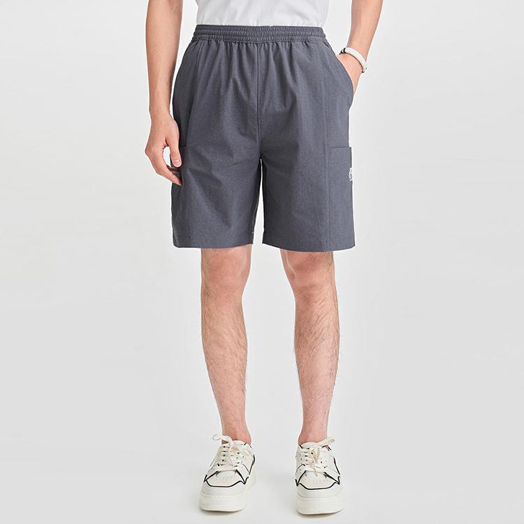 Lee SS24 Comfortable Velcro Pocket Casual Shorts Men shorts Gray LMB008153205163A06353