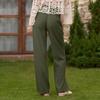 Women's Straight Pants Fashion Casual Pants Nine Point Harlan Pants