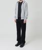 Ox Studios Lightweight Zip-Up Hoodie (Melange Grey)