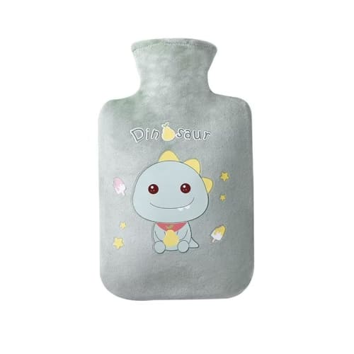 Godfun Hot Water Bottle, Fillable with Hot Water, No Electricity Required, Cute, Soft, Warm, Cold Weather Protection, Reusable, Eco-Friendly, Ideal Fo