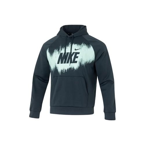 Nike breathable training sports casual pullover long-sleeve sweatshirt for men EU S темно-зеленого