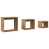 VidaXL Tables gigognes 3 pcs chêne artisanal bois d'ingénierie, table, table de bout, table d'appoint, tables, tables de 856675
