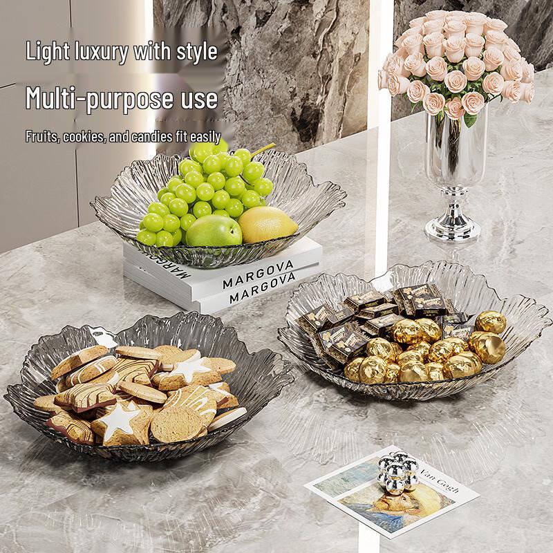 Dajujiang Petal Plastic Fruit & Snack Plate