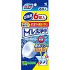 Toilet Cleaning Agent Flushing Toilets Cleans Bottom (water Reservoir Area) Fresh Mint Scent 6 Tablets Kobayashi Pharmaceutical Cleaner.