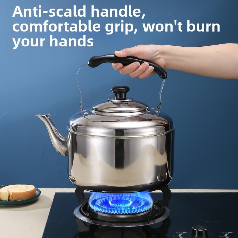 Easy Cleaning Spout Stainless Steel Kettle Whistling Water Kettle
