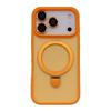 iPhone 17 Pro Matte Case with Magnetic Stand, Drop-Proof Protective Cover for Apple 16 Pro Max