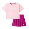Children Aged 3 7 Years Old New Balance Skirt Set 2 Piece Set 2SF2E172-LPK