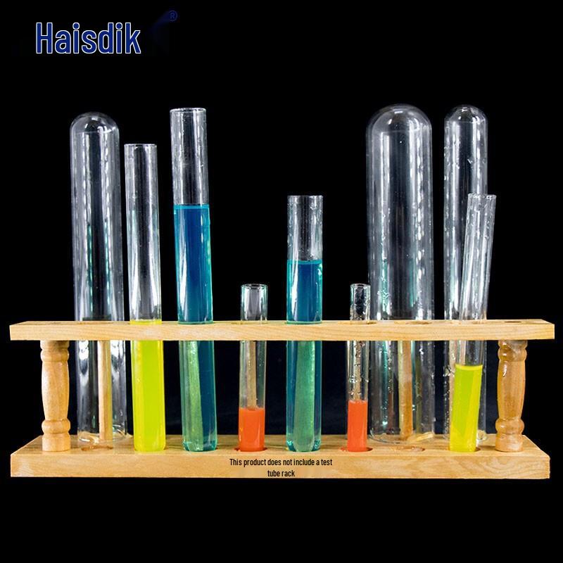 Haisidike HKQS-142 Thickened Round Bottom Glass Test Tube