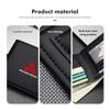 Men's RFID Blocking Slim Wallet Multi-Card Holder for Mitsubishi Eclipse Cross Xpander Mirage YG2