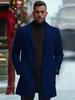 Trench-coat Classique Élégant Mi-long en Laine Style Européen & Américain - Design Polyvalent & Haute Qualité 2025