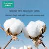 PurCotton 100% Cotton Soft Facial Wipes, 100 pulls x 6 packs