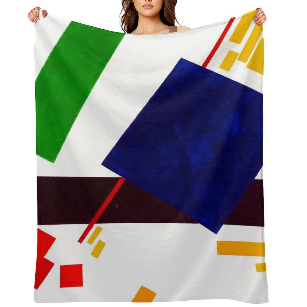 KAZIMIR MALEVICH - (Transparent) Suprematism 1916 Original HD Throw Blanket Retros cosplay anime Summer Blankets