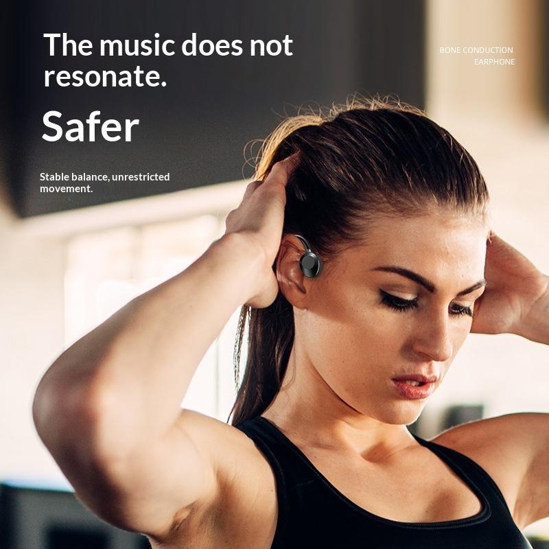 Universal Bone Conduction Headset Wireless Bluetooth Headphones Neckband Gaming Earphones