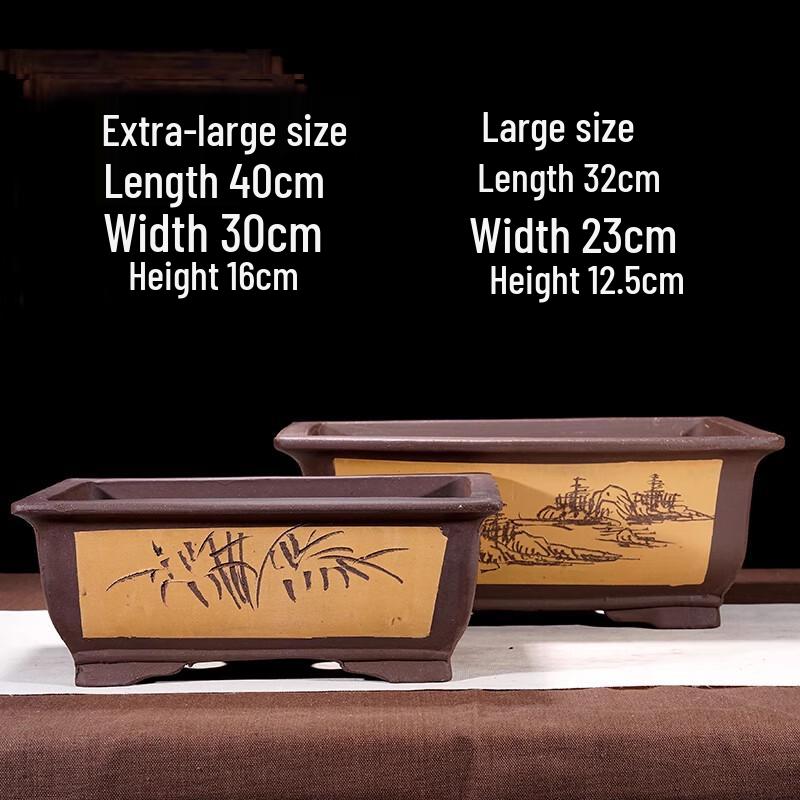 Maididuo Zisha Clay Bonsai Pot