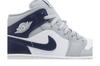 Jordan 1 Mid Wolf Grey Midnight Navy