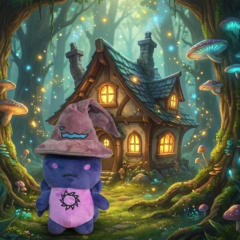 Hot Game Forsaken Azure Plush Toy Cartoon Movie Peripheral Plushie Game Enthusiast Children's Gift For Fans