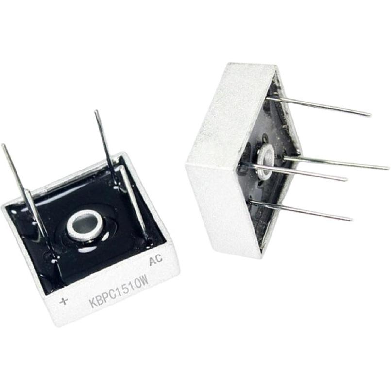 3/10/20/50/100Pcs KBPC1510W Bridge Rectifier DIP-4 Square Bridge 15A/1000V(10Pcs)