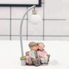 Heartwarmings Elderly Couple Sculpture Elderly Couple Figurine Nightlight for Creating Romantics Home Setting Decors