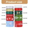 Pack of 11Polyester Ribbons for Christmas Present and Wedding Decorations Stylish Flower Bouquet Wrapping Silk Ribbons