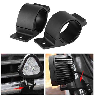 49-54mm Bull Bar Tube Led Light Mount Bracket Clamp Car Auto SUV Bumper Roof Roll Cage Universal Driving Lamp Spotlight Holder