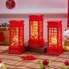 Mini Wealth God Night Lamp Wind Lamp Luminous New Year Decorations Good Luck Hanging Ornament Desktop Atmosphere Lamp Bedroom