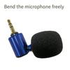 B03B-Video Recording Microphone Mini Condenser Record Interview Vlog Mic For SLR Camera