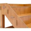 Bamboos 4 Layer Dessert Rack With Spacious Shelves For Home Bakery Party Decoration Cake Presentation Stand