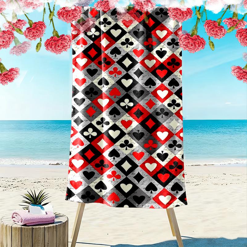 JOKER Beach Towel, Multi-purpose Beach Towel Perfect for Camping and Beach Vacations