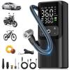 Electric Bicycle Pump Model Fast Cordless for and Maximum Pressure 150 Fast Automatic Compatible with and American Storage and Japanese Instruction