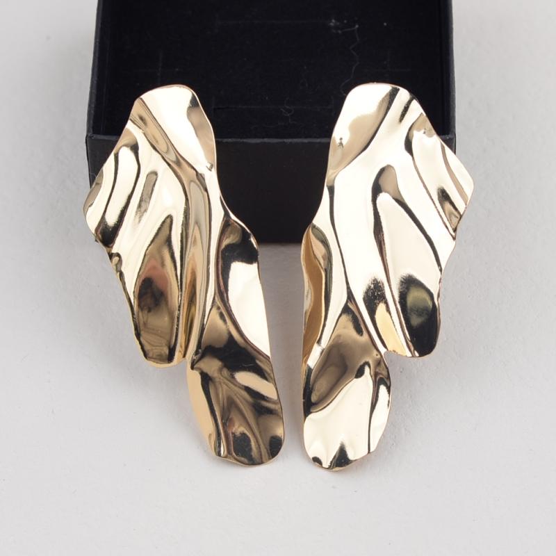 

Exaggerated Irregular Metal Dangle Earrings for Women Big Geometric Statement Punk Personality Hanging Earrings Cool Stuff