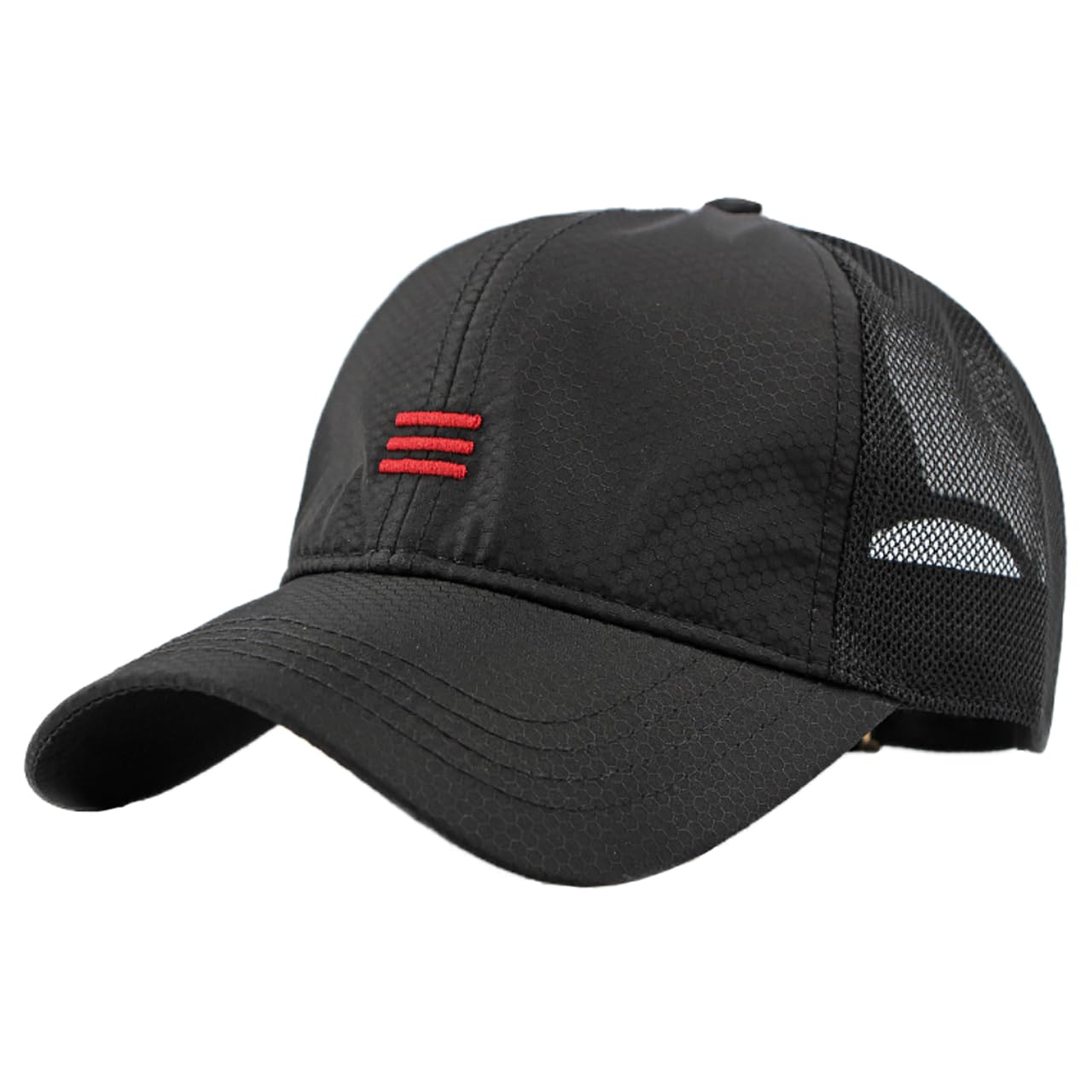 

Mesh CZA301 [White Fang] Cap, Casual, Stylish, Simple, Sports, Men s, Women s, (Black)