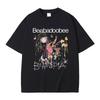 Unisex 2026 Summer Beabadoobee Album Poster Graphic Harajuku Style Loose Soft Cotton Crew Neck T-shirt