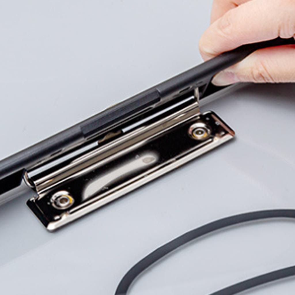 Acrylic Clipboard Transparent Document File Organizer  Clipboard for  Paper Students Drawing