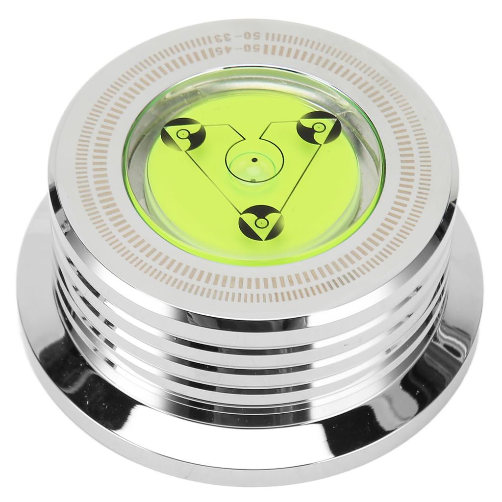 Record Weight Stabiliz Professional 50Hz 45rpm Turntable Disc Stabiliz with and Speed Measurement