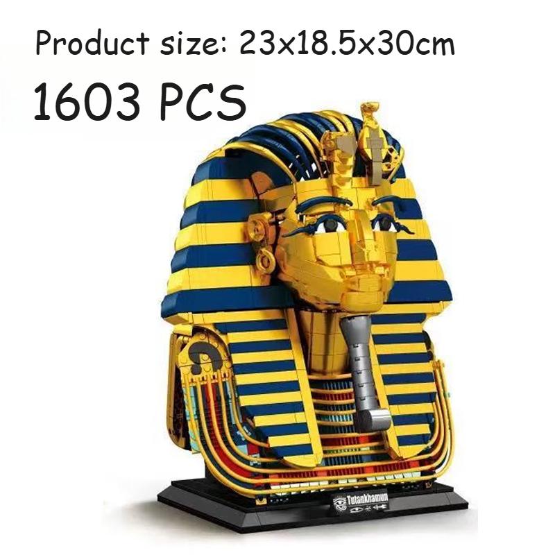 1603PCS Ancient Egypt Golden Mask,Noble