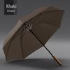 Jiepin Large Solid Wood Handle Long Umbrella