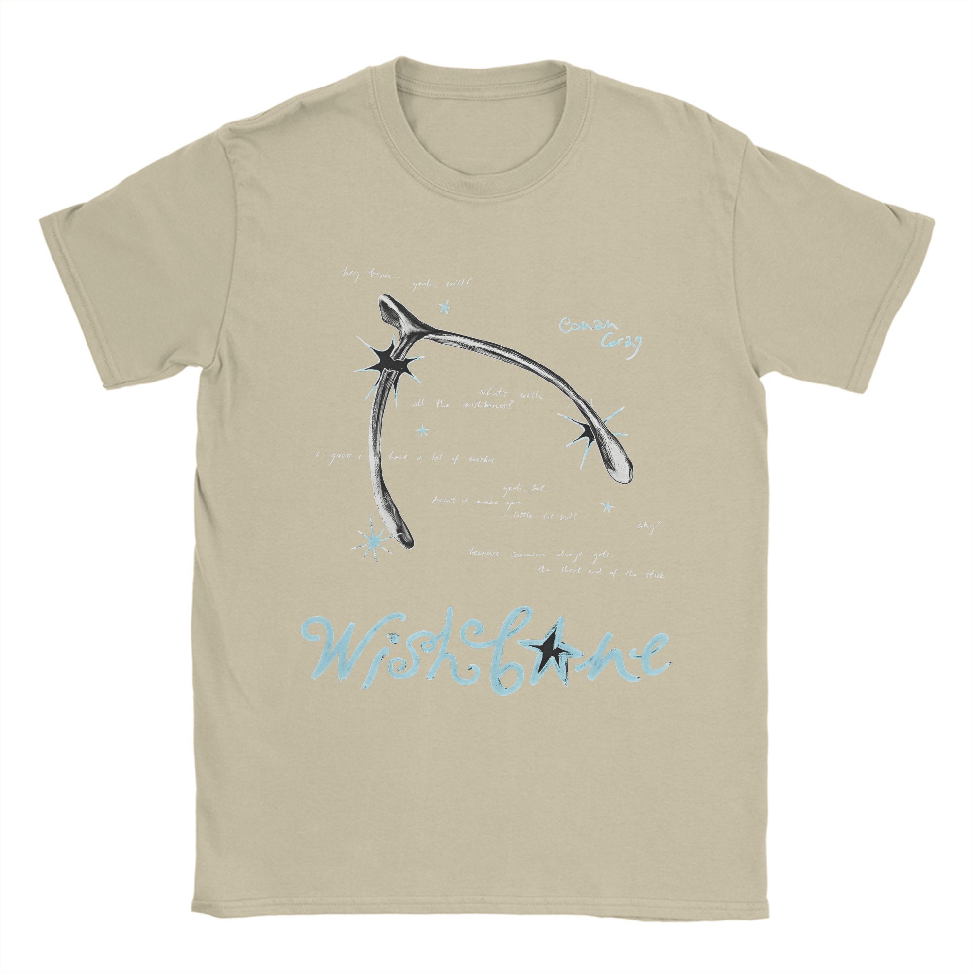 

Conan Gray Wishbone Album T-Shirt Summer Hip Hop T-Shirts Male 100 Cotton Crew Neck Oversized Tees Short Sleeves Funny Tops 4XL