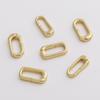 14K Gold-Filled Oval O-Ring Clasp for DIY Bracelets & Necklaces