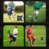 Soccer Trainer Kicking Passing Training Aid Football Kick Throw Solo Trainer For Kids Teen Beginner Indoor Outdoor Backyard
